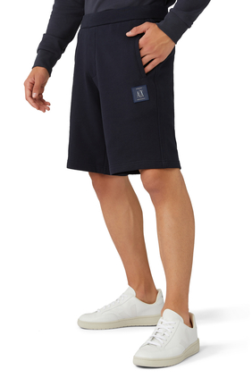 Icon Logo Patch Bermuda Shorts